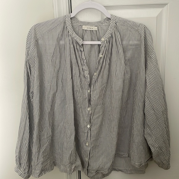DOEN Brighton Striped Blouse - Picture 3 of 5